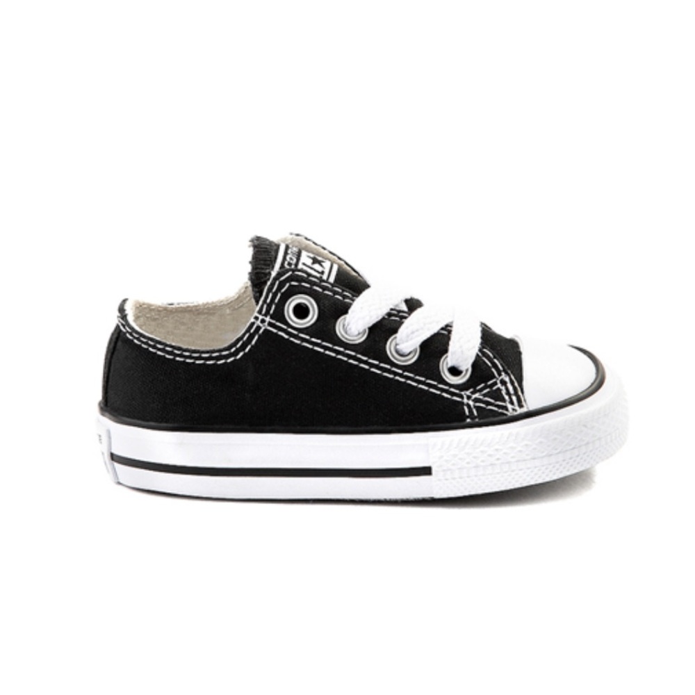 Baby Toddle Converse Chuck Taylor Low Black Shoes